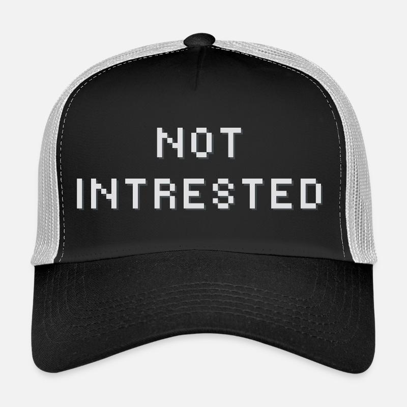 Impression non intéressée Casquette trucker 