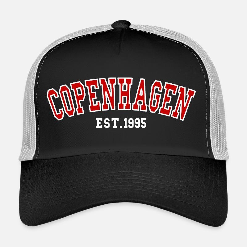 Copenhagen Est. 1995 - Trucker Cap - black/stone grey