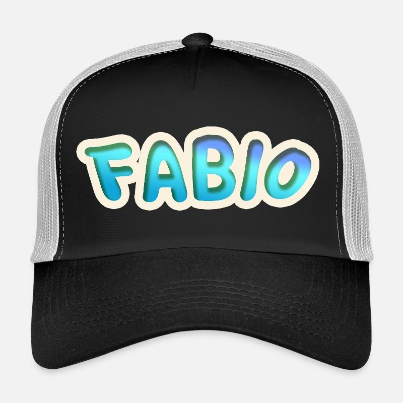 Fabio as a job Trucker Cap