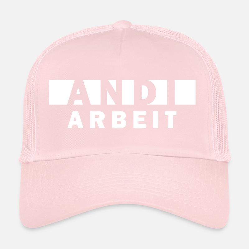 Andi Arbeit – Funny Saying Andreas Andrea Trucker Cap