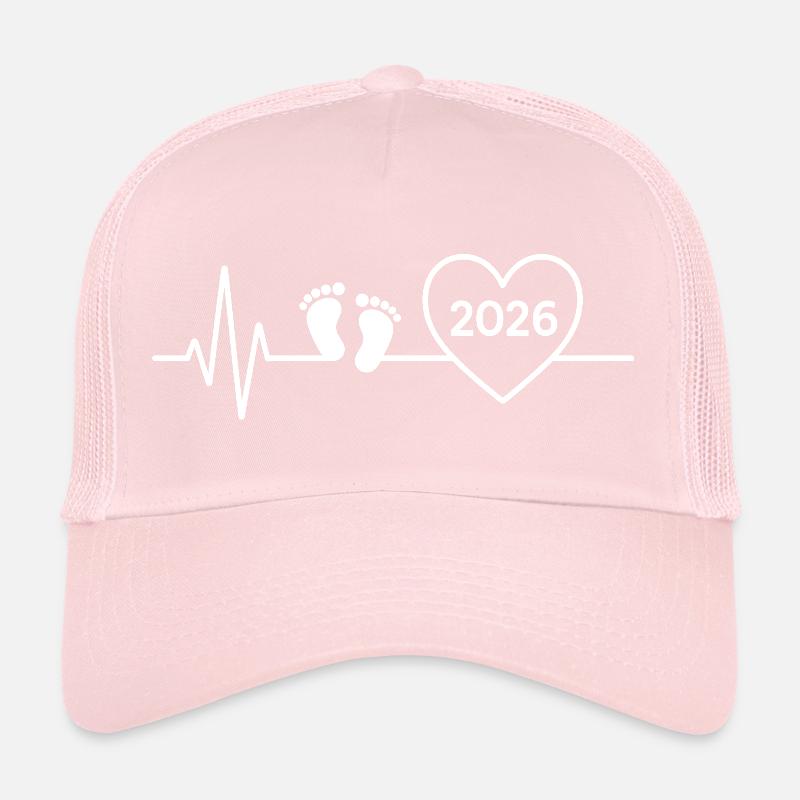 Bébé 2026 annonce de bébé future maman ou papa Casquette trucker 