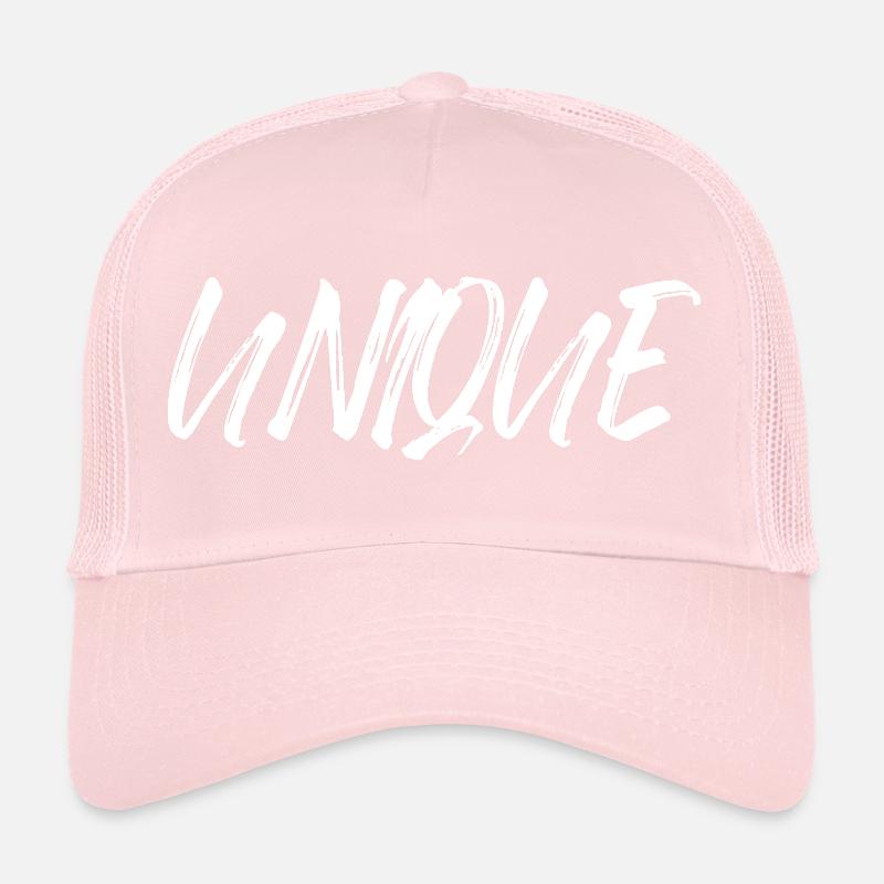 unique, unique, unique valeur de soi unique Casquette trucker 
