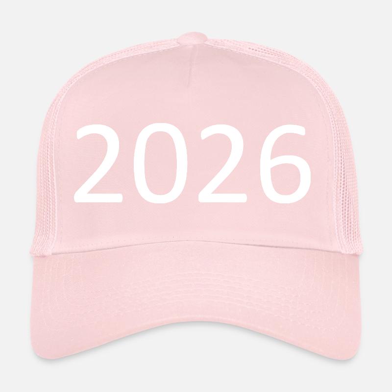 Numéro Blanc 2026 Casquette trucker 