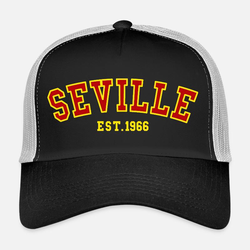 Seville Est. 1966 - Trucker Cap - black/stone grey