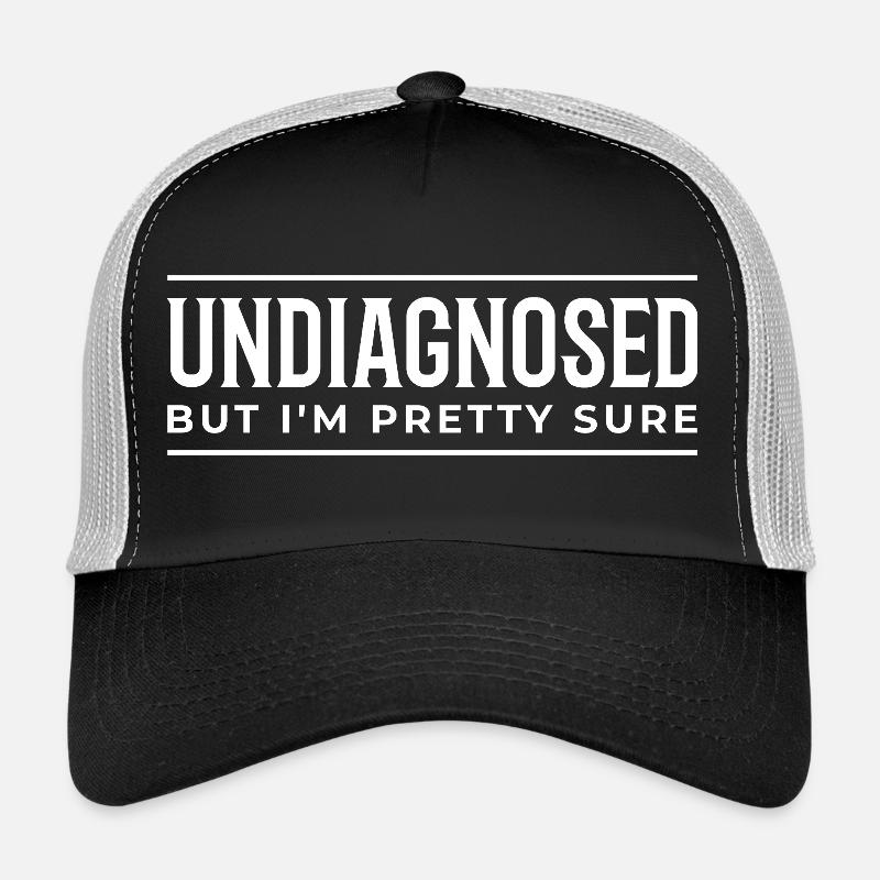 Undiagnosed – Fun Design for Neurodivergence Trucker Cap