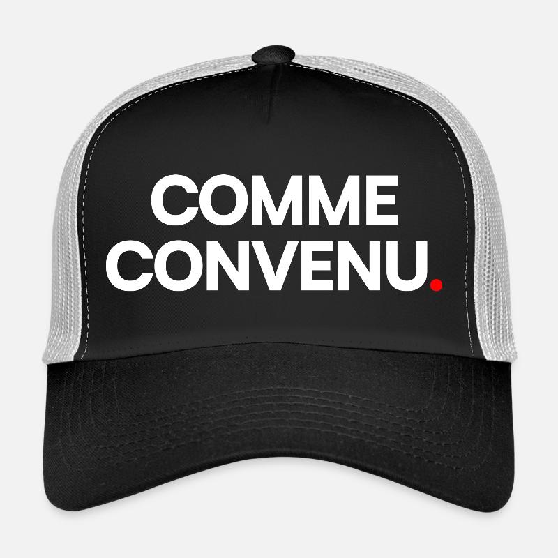 Comme convenu Casquette trucker 