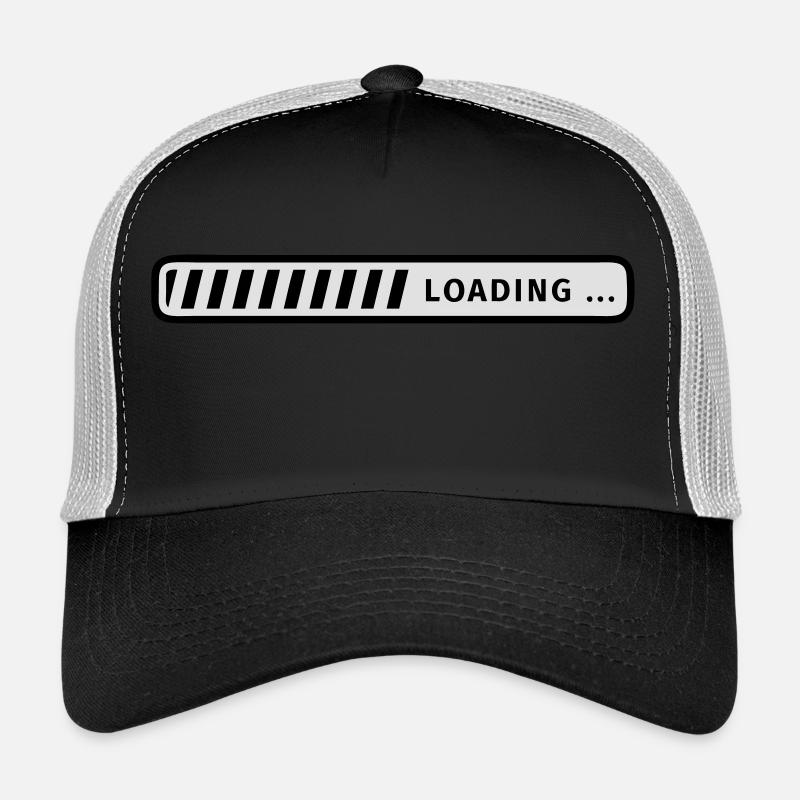 Ladebalken - Trucker Cap - Schwarz/Steingrau