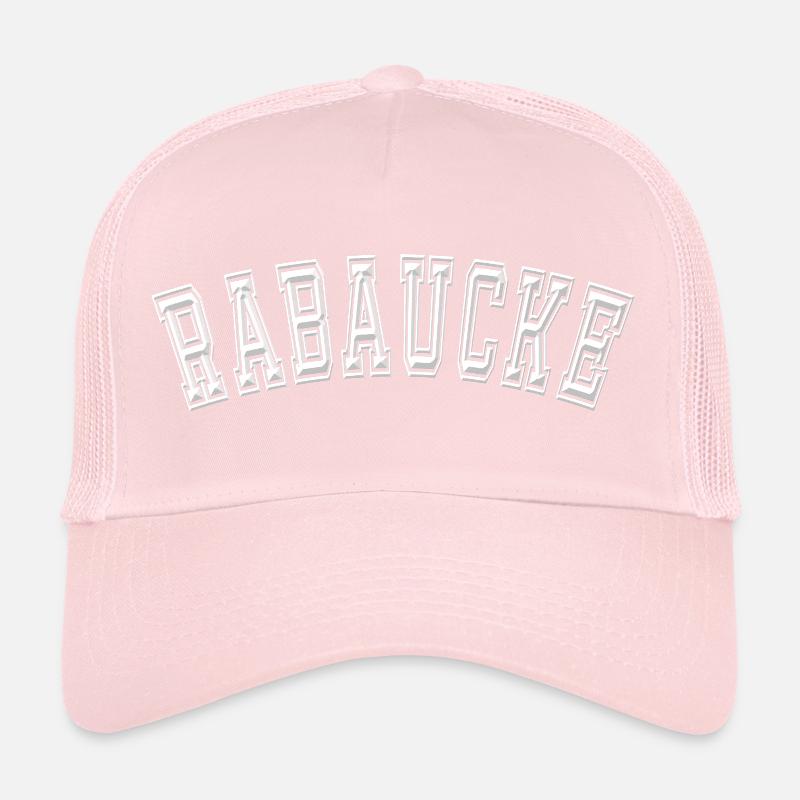 Rabaucke Lausbuben Design en blanc Casquette trucker 
