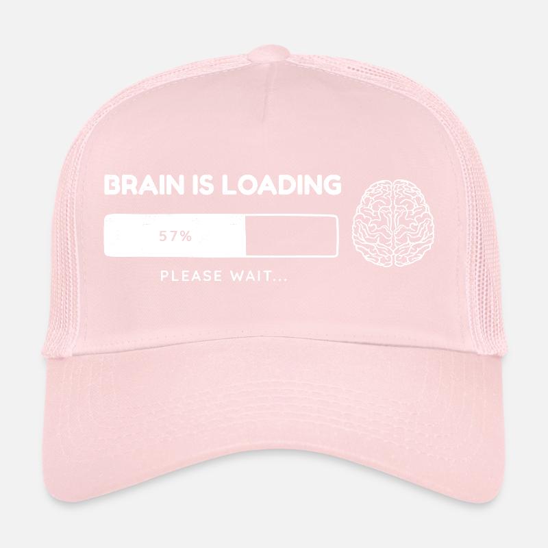 Brain is charging Trucker Cap