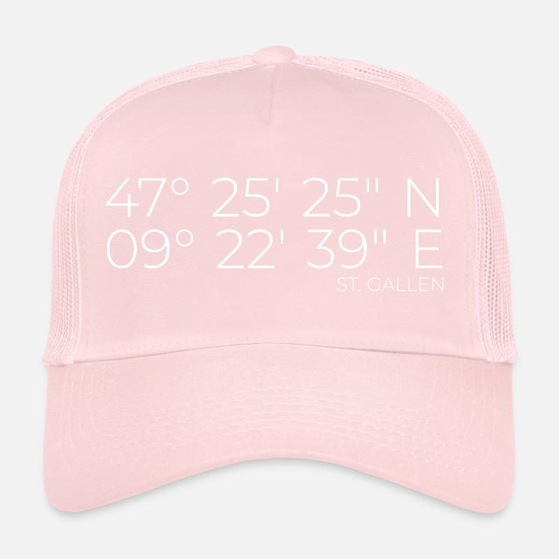 Coordinates St. Gallen Trucker Cap