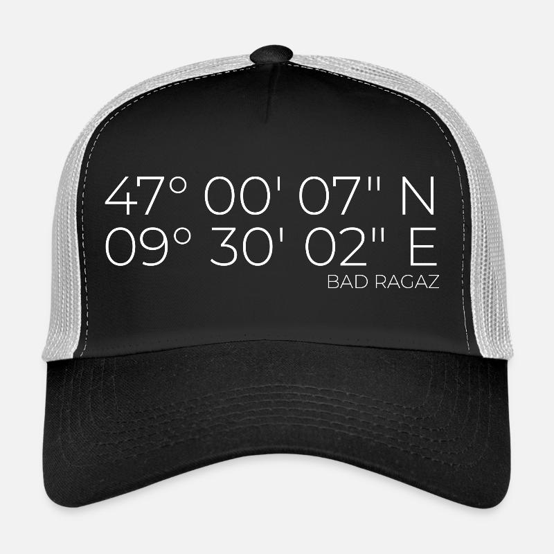 Coordonnées Bad Ragaz, Suisse Casquette trucker 