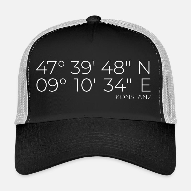 Coordonnées Constance Lac de Constance Casquette trucker 