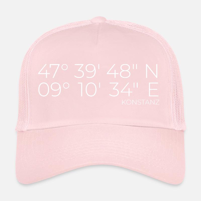 Coordonnées Constance Lac de Constance Casquette trucker 