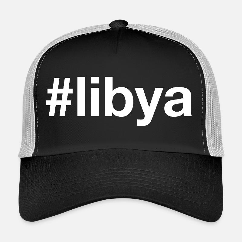 LIBYE Hashtag Libyen Casquette trucker 