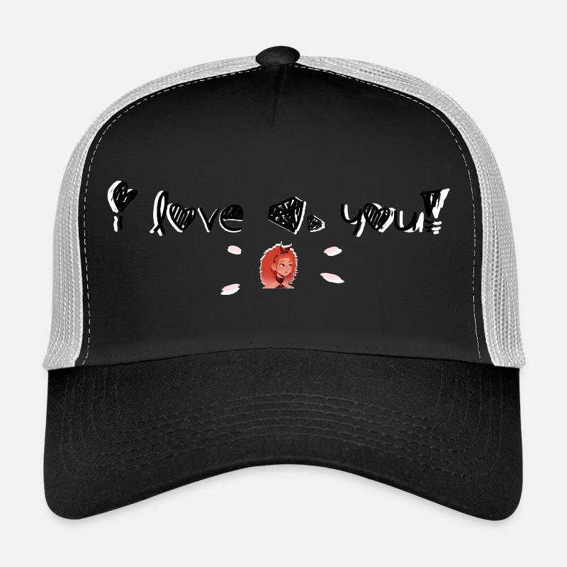 Ich liebe dich Trucker Cap