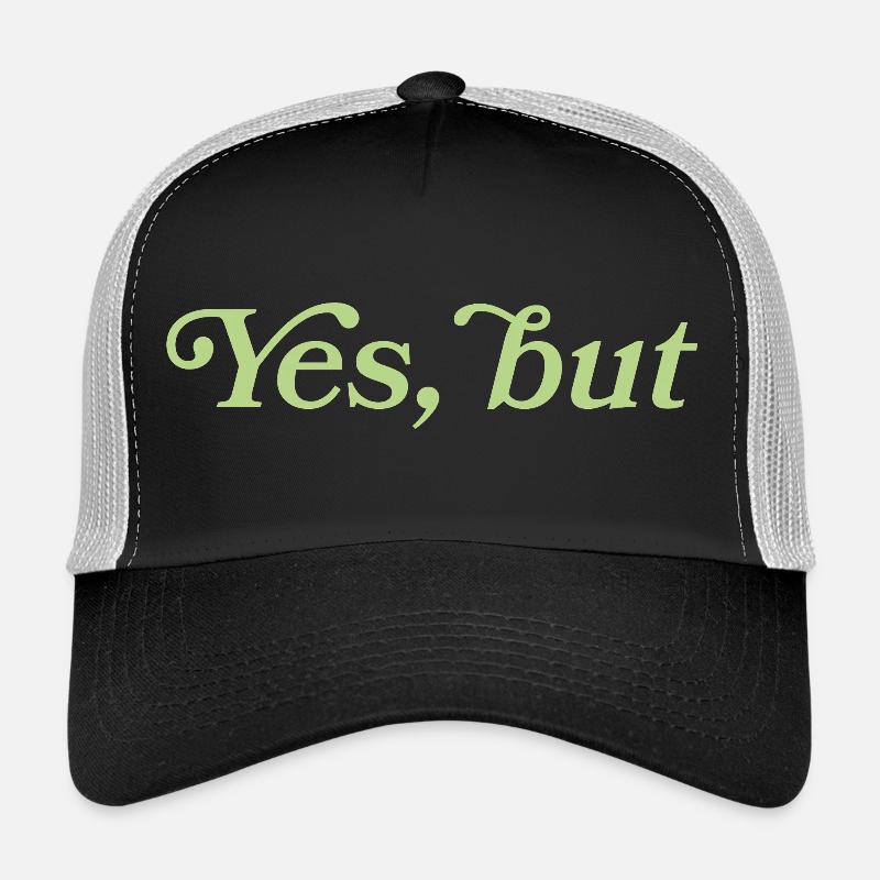 Yes, but – Minimalistisches Statement Casquette trucker 