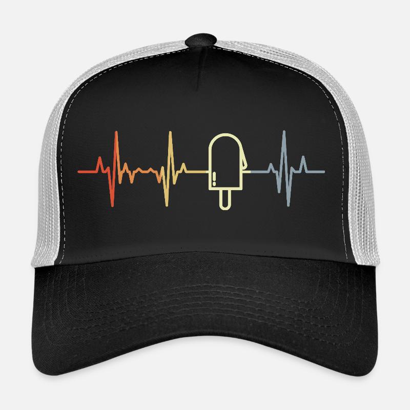 Wassereis Kardiogramm Trucker Cap