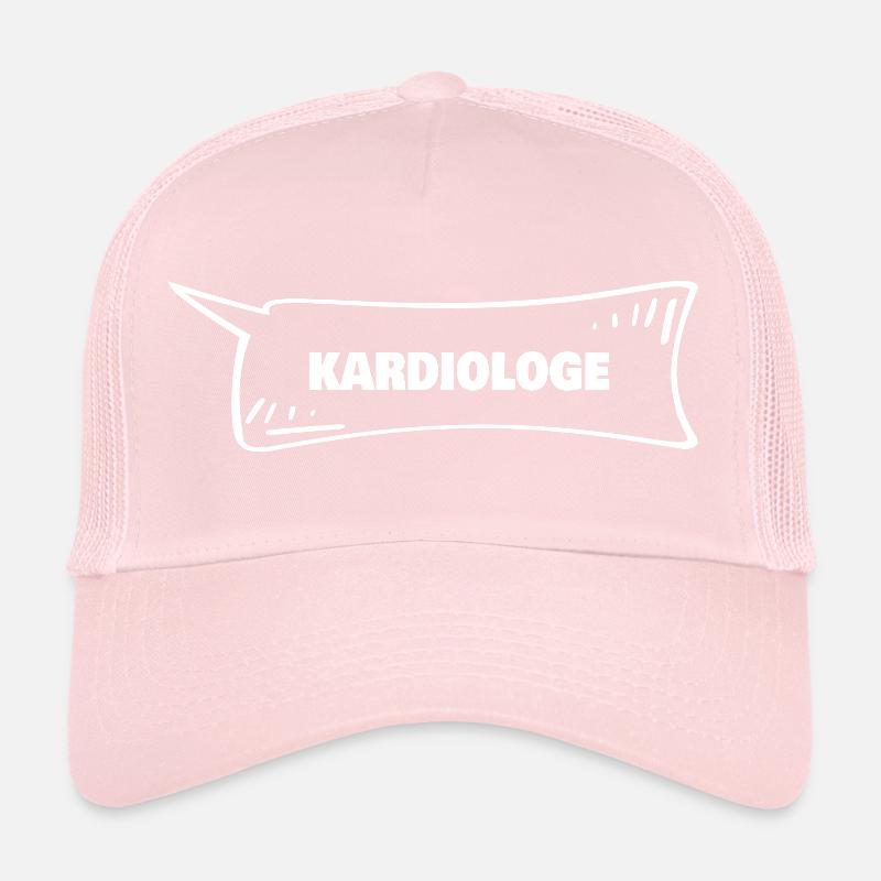 Speech Bubble Cardiologist Trucker Cap