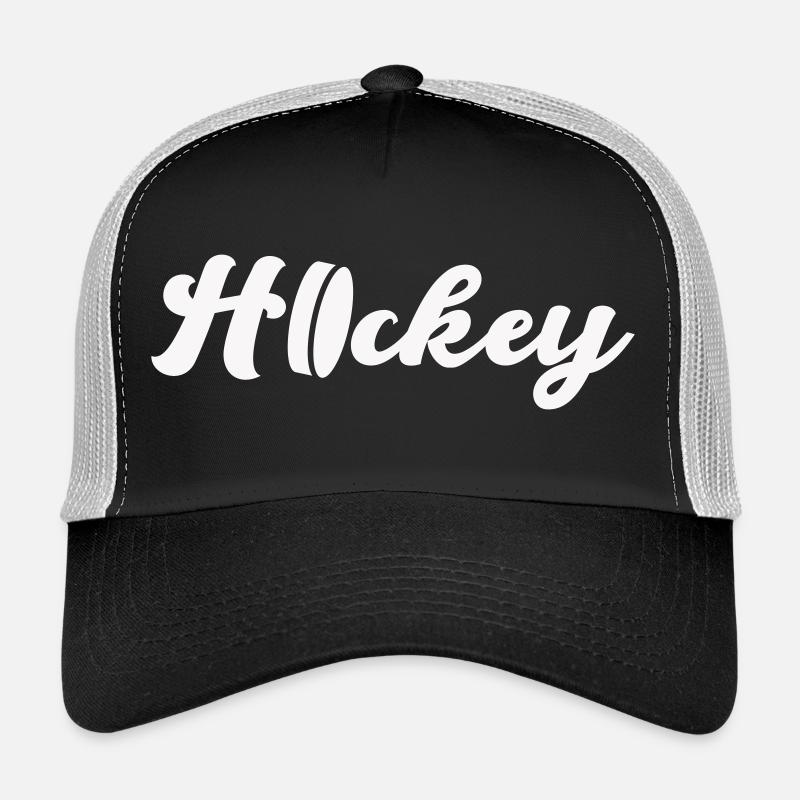 Hockey Script Flow – Eleganter Logo-Look Trucker Cap
