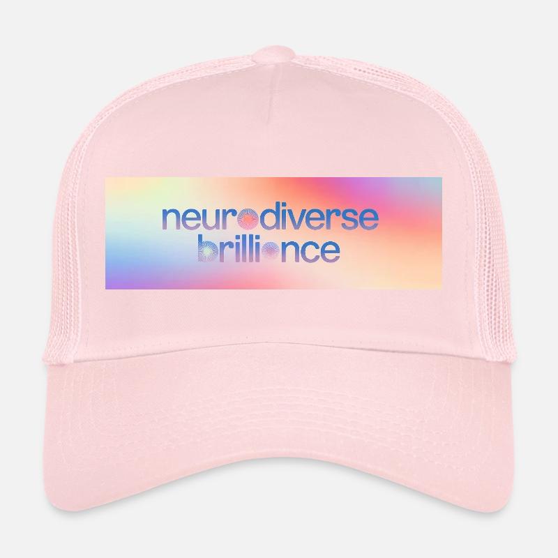 Neurodiversité Brillance Casquette trucker 