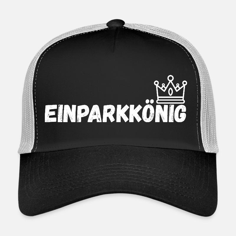 Einparkkonig_schwarz Casquette trucker 