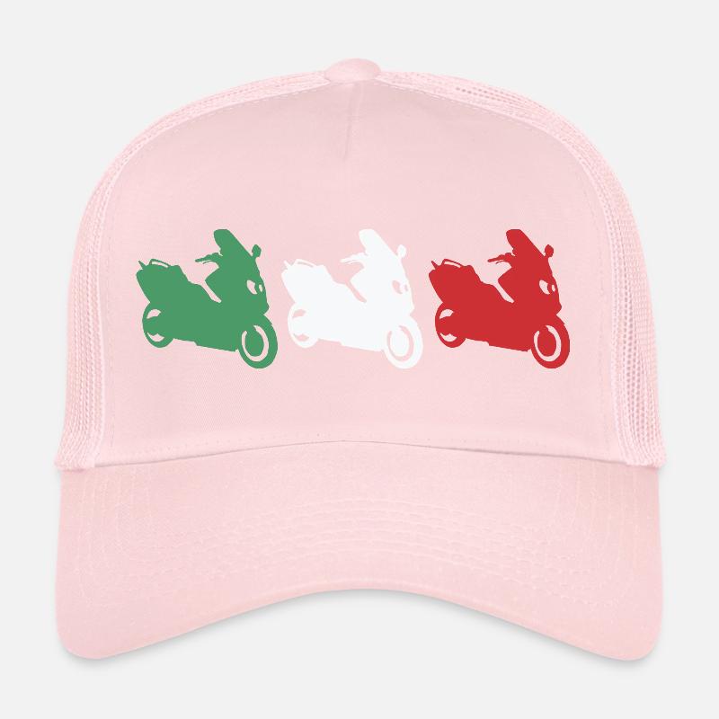 Italie Scooter Motorcycle Casquette trucker 