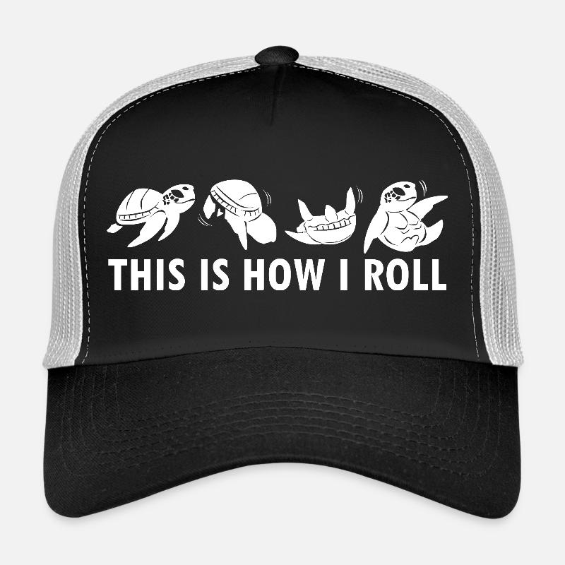 So rolle ich Turtles Trucker Cap