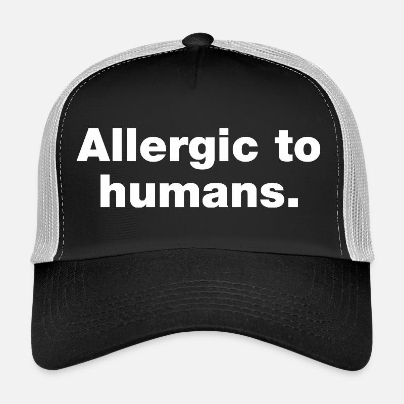 Allergisch gegen Menschen Trucker Cap