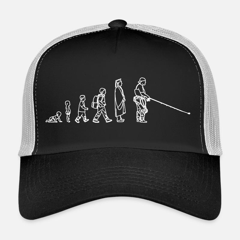Évolution de la pêche Casquette trucker 