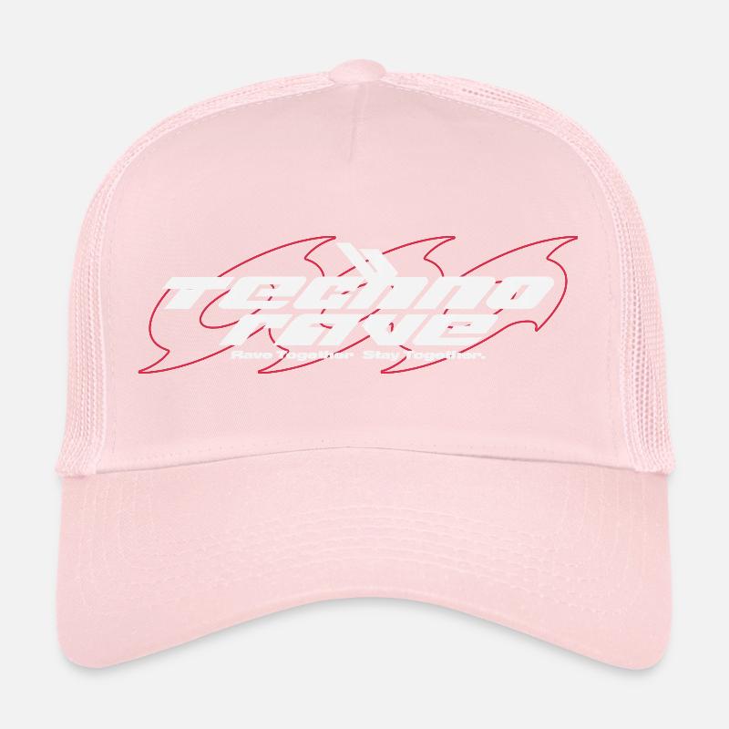 TECHNO RAVE | Rave Together Restez ensemble Casquette trucker 