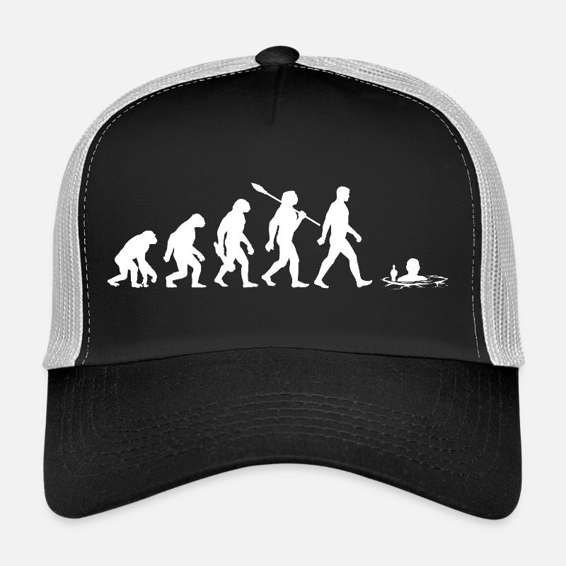 Evolution - Bains de glace - Bains d’hiver - Bains de glace Casquette trucker 