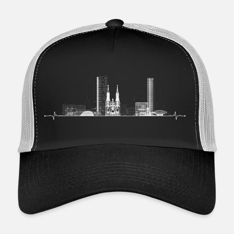 Eindhoven in Monochrom Trucker Cap