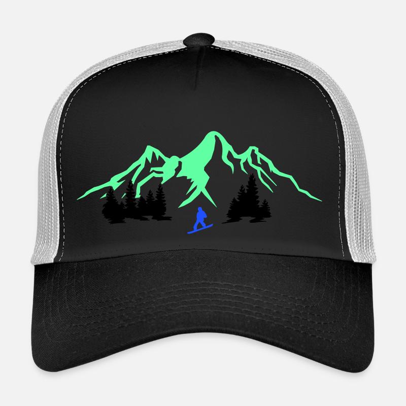 Snowboarding Trucker Cap