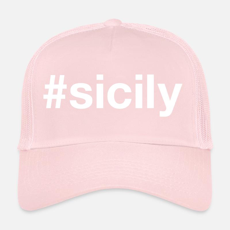 SICILY Hashtag Trucker Cap