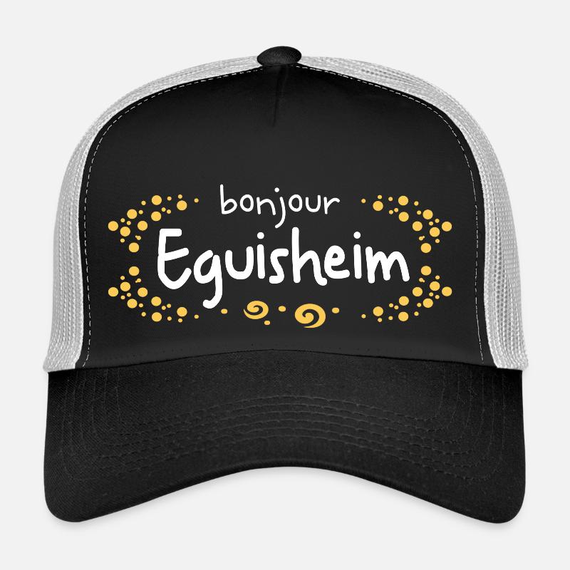 Frankreich Eguisheim text Trucker Cap