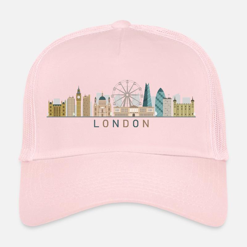 Skyline de Londres Casquette trucker 