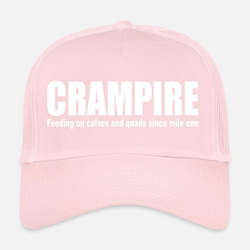 CRIMPE, MOLLETS QUADRUPLES MARATHON Vampire Casquette trucker 
