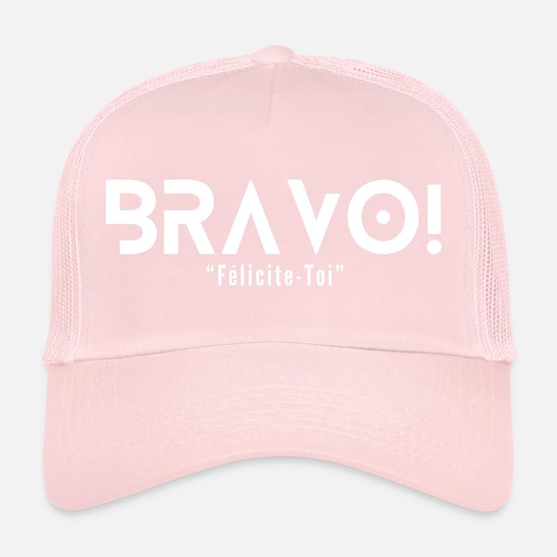 "BRAVO"... Congratulate yourself Trucker Cap