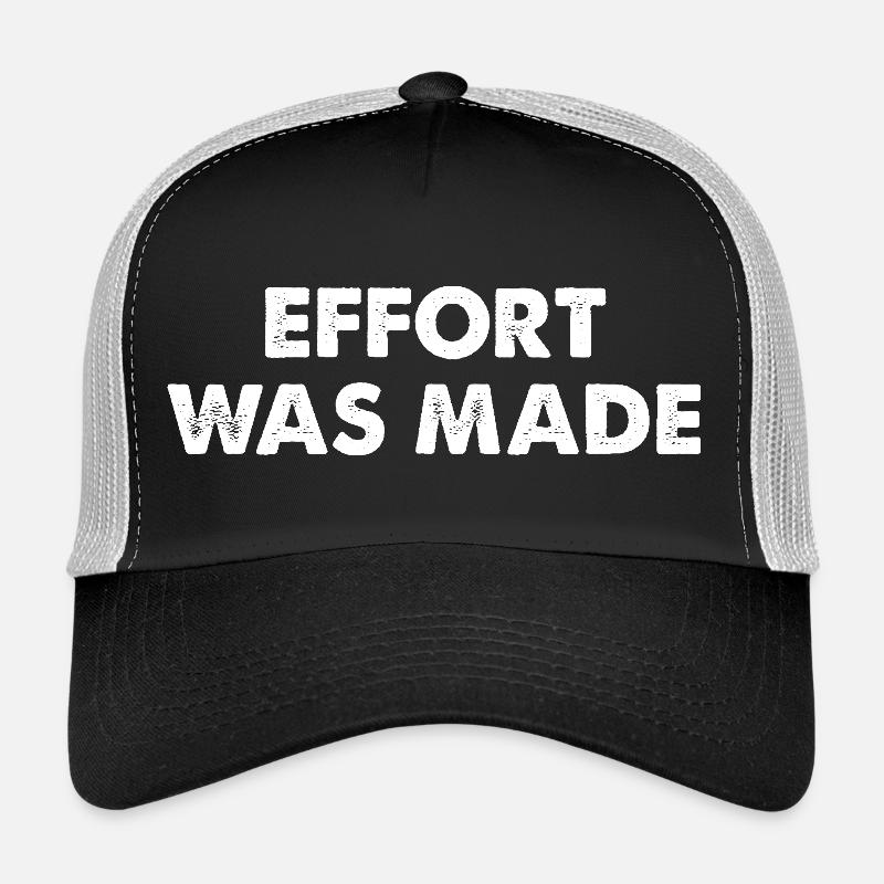 Des efforts ont été faits Casquette trucker 