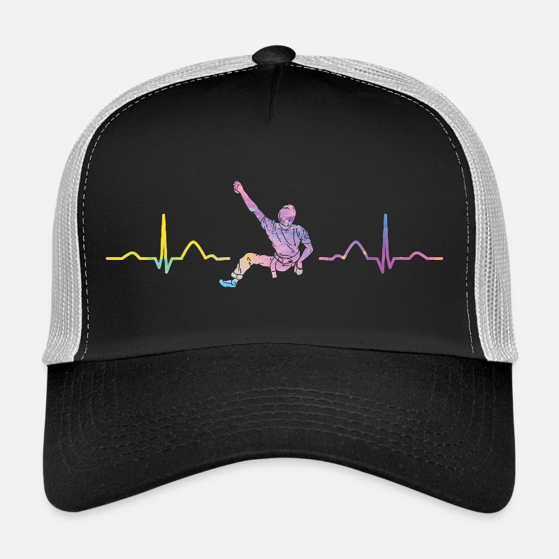 Boulderer Herzschlag Boulder Bouldern Trucker Cap