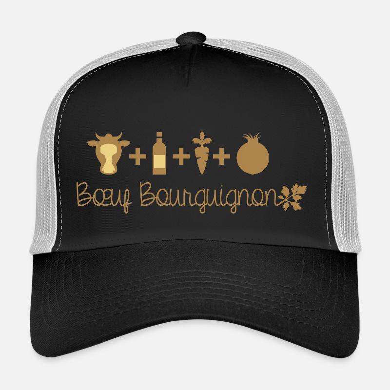 Bourgogne Boeuf Bourguignon Casquette trucker 