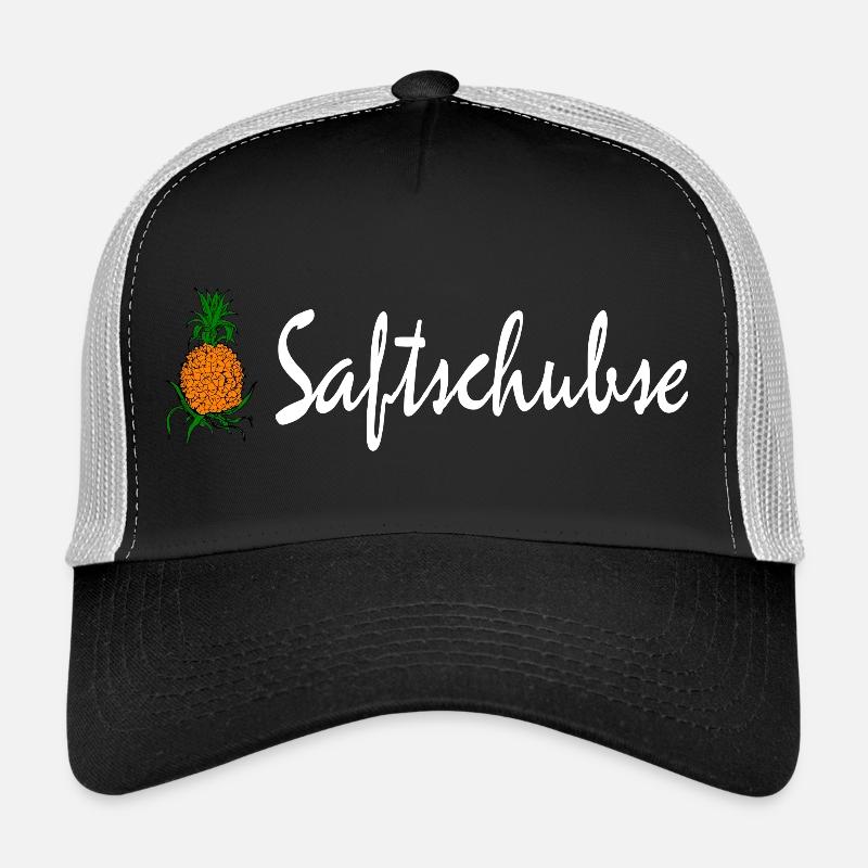Saftschubse - Trucker Cap - Schwarz/Steingrau