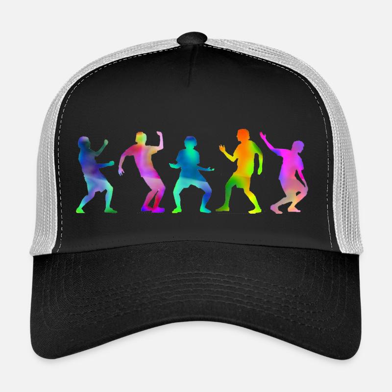 danse - Casquette trucker  - noir/gris pierre