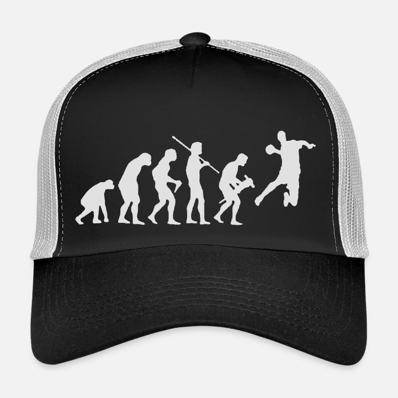 EVOLUTION HANDBALL - Trucker Cap - Schwarz/Steingrau