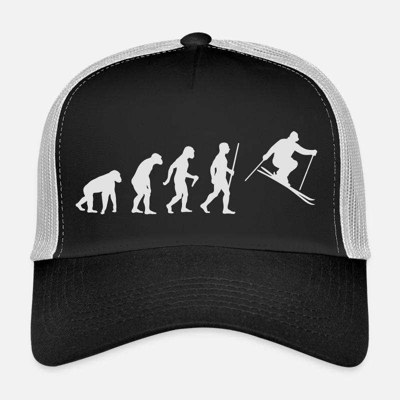 Ski Evolution - Casquette trucker - noir/gris pierre