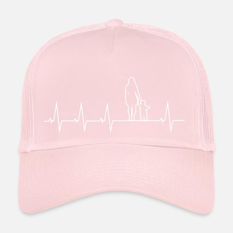 Mutter und Sohn - Herzschlag Trucker Cap