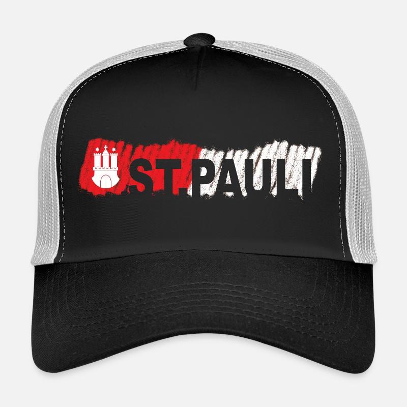 St.Pauli 2FB - Trucker Cap - black/stone grey