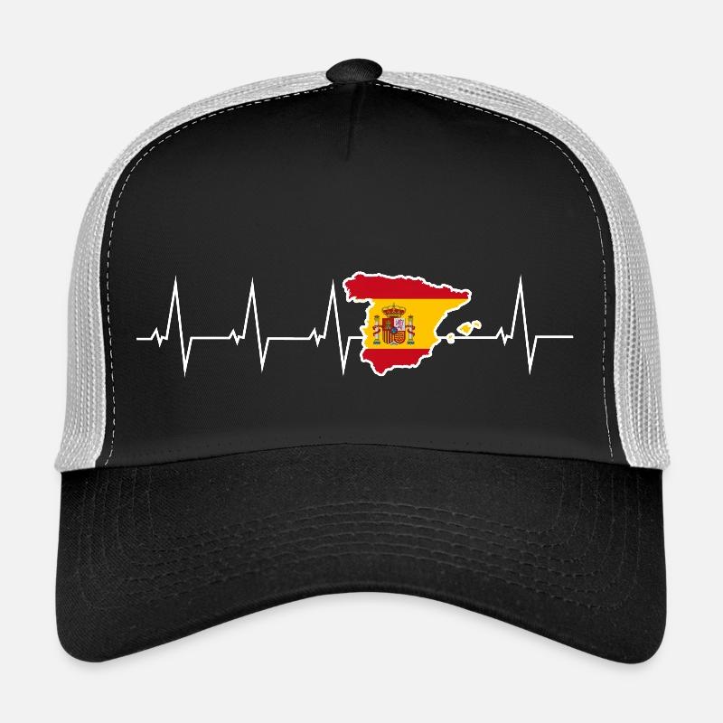 Ich liebe Spanien - Herzschlag Trucker Cap