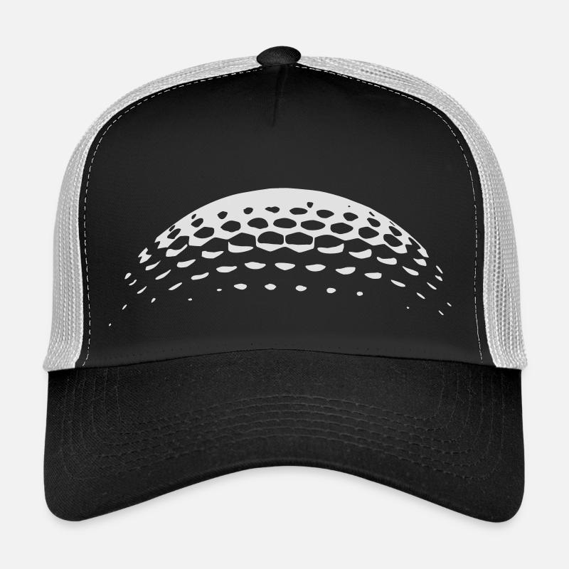Golf Ball Golf Trucker Cap