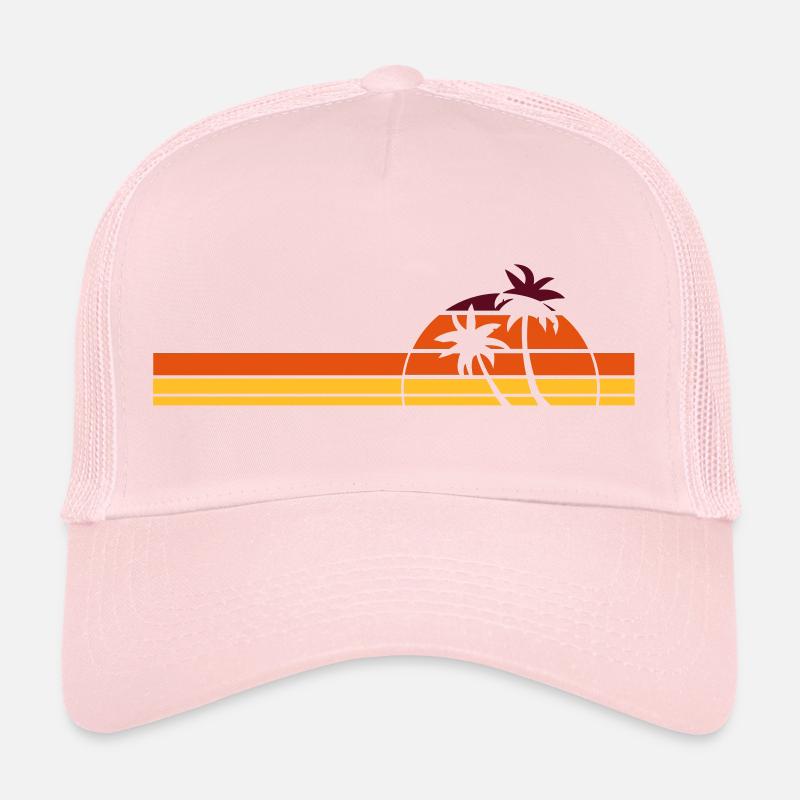coucher de soleil Casquette trucker 